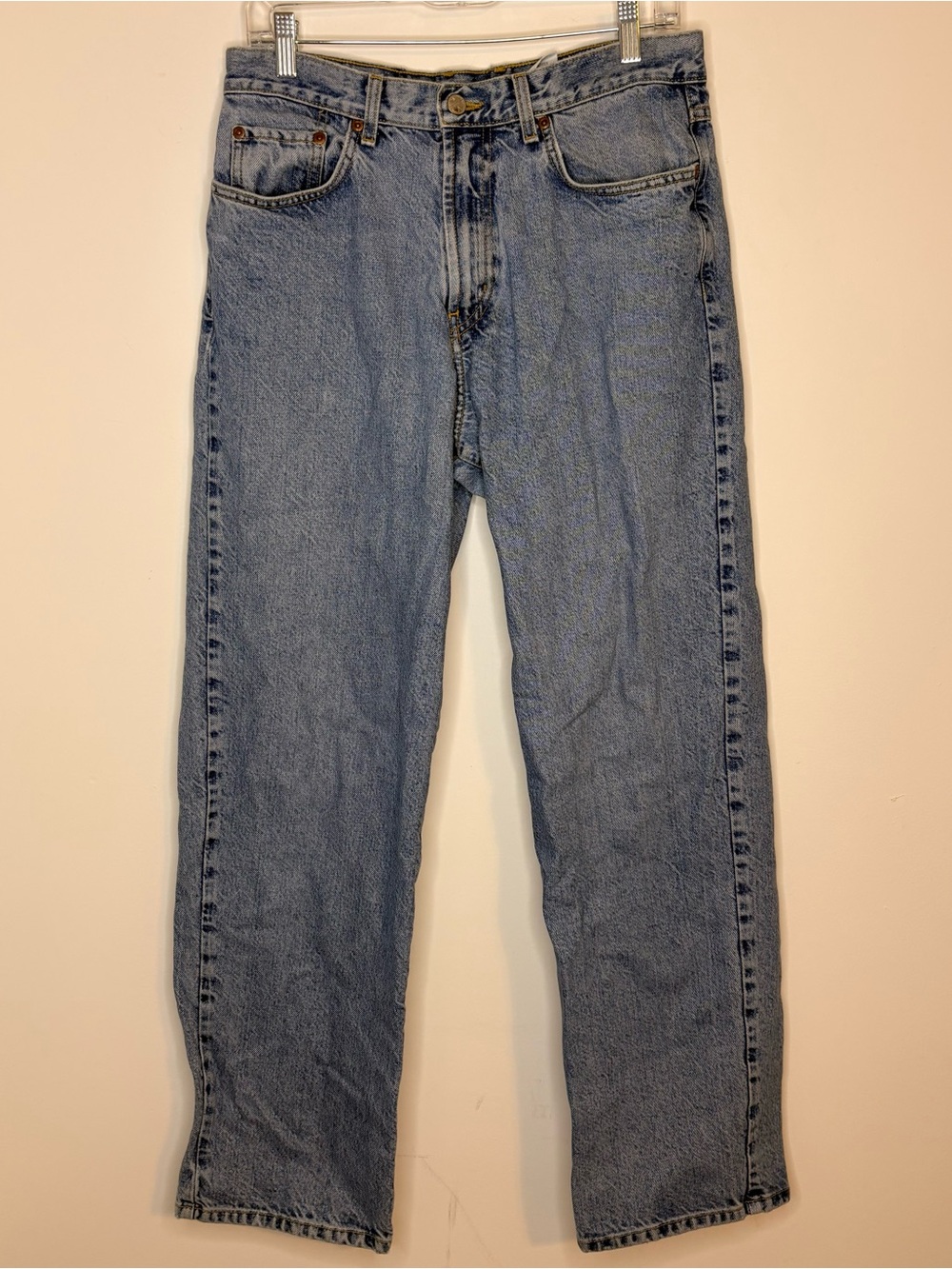 Lucky Brand Dungarees Vintage Women’s Old Fashion Relaxed Long Length Size 14/32
